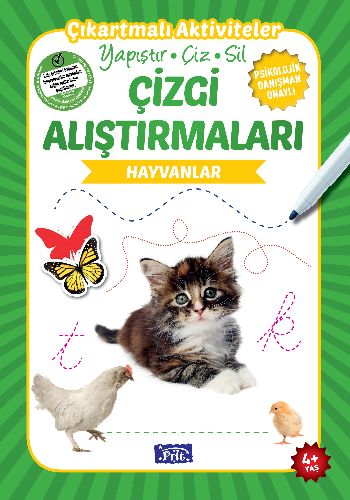 Hayvanlar Çizgi Alıştırmaları