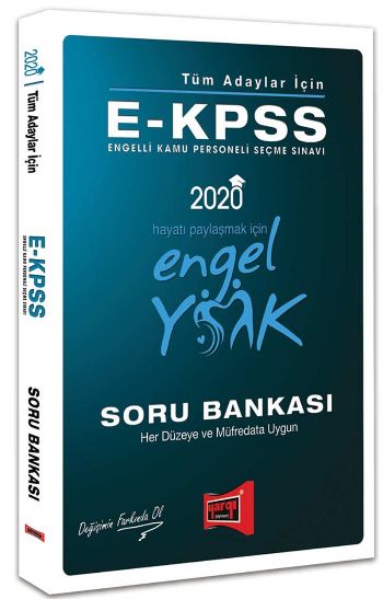 Yargı E KPSS Tüm Adaylar İçin Soru Bankası 2020