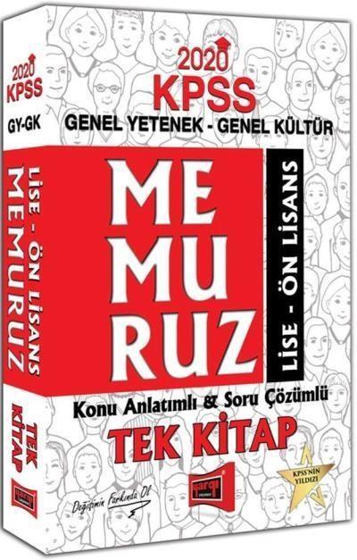 Yargı KPSS Memuruz Lise Ön Lisans G.Y G.K Konu Anlatımlı Soru Çözümlü 2020 YENİ