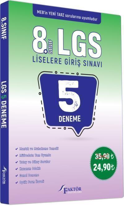 Faktör 8. Sınıf LGS 5 li Deneme YENİ