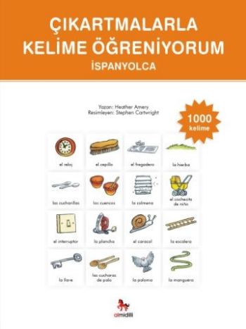 Çıkartmalarla Kelime Öğreniyorum İspanyolca