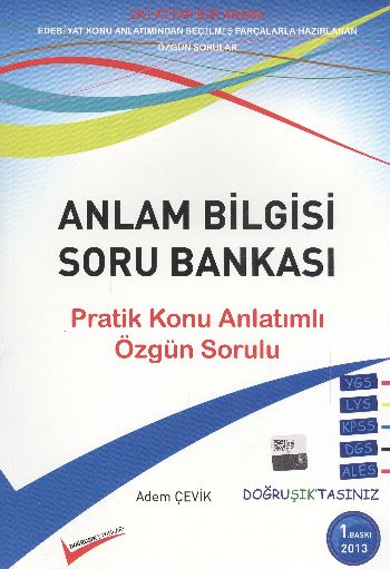 Doğruşık Anlam Bilgisi Soru Bankası